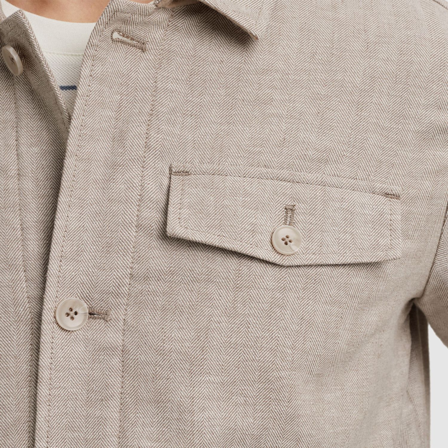 Vanguard | Blazer-jacket van linnen VBL2504190-8265
