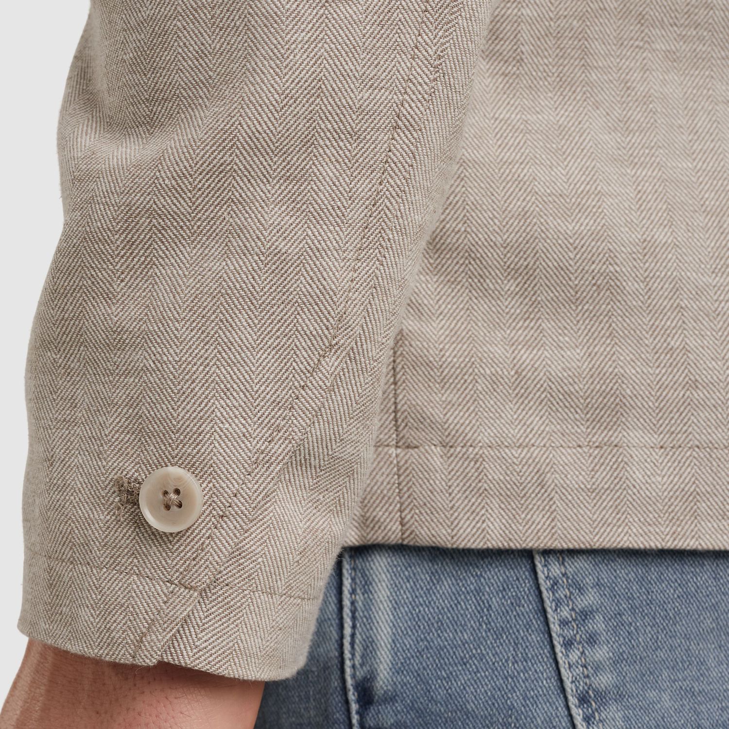 Vanguard | Blazer-jacket van linnen VBL2504190-8265
