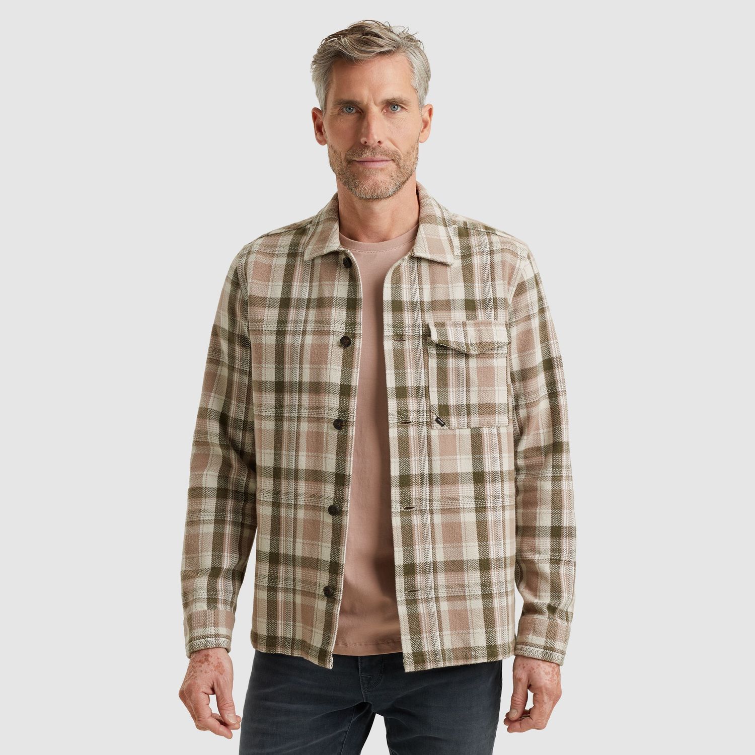 Vanguard | Shirt jacket met ruitpatroon VSI2511276-7074