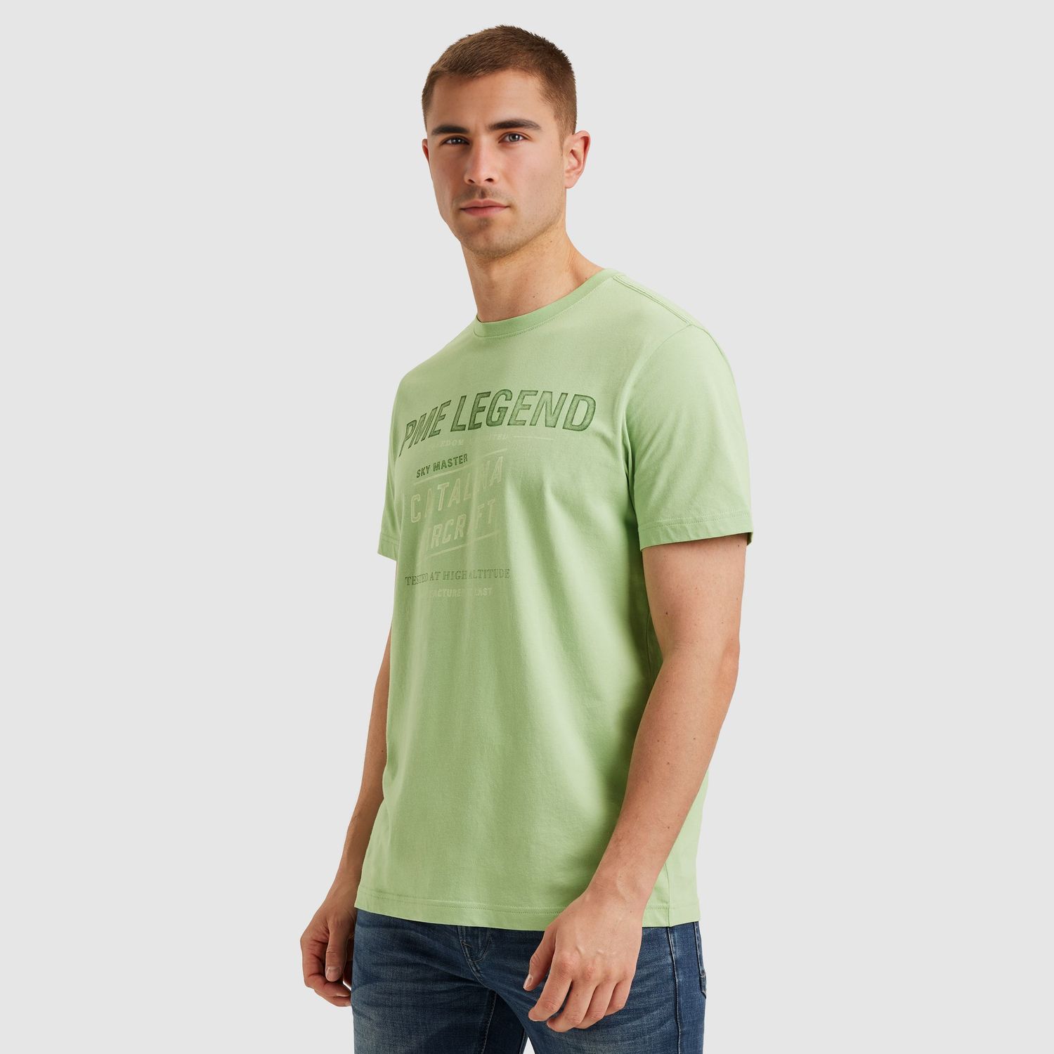 PME Legend | T-shirt met artwork PTSS2504582-6258