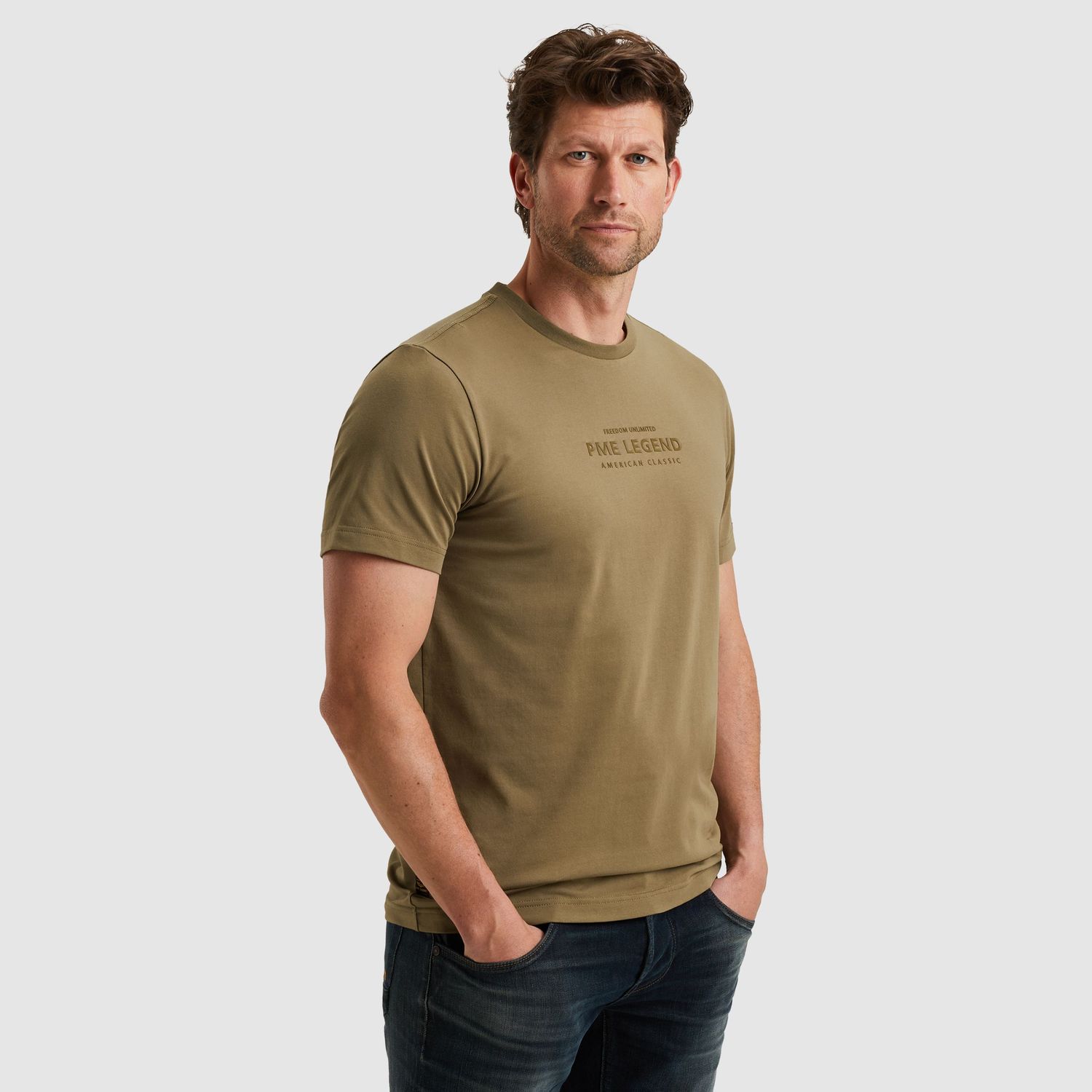 PME Legend | T-shirt met artwork PTSS2510584-6389