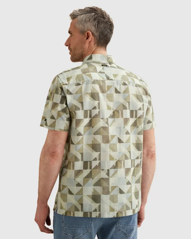 Vanguard Overhemd met korte mouwen en allover print