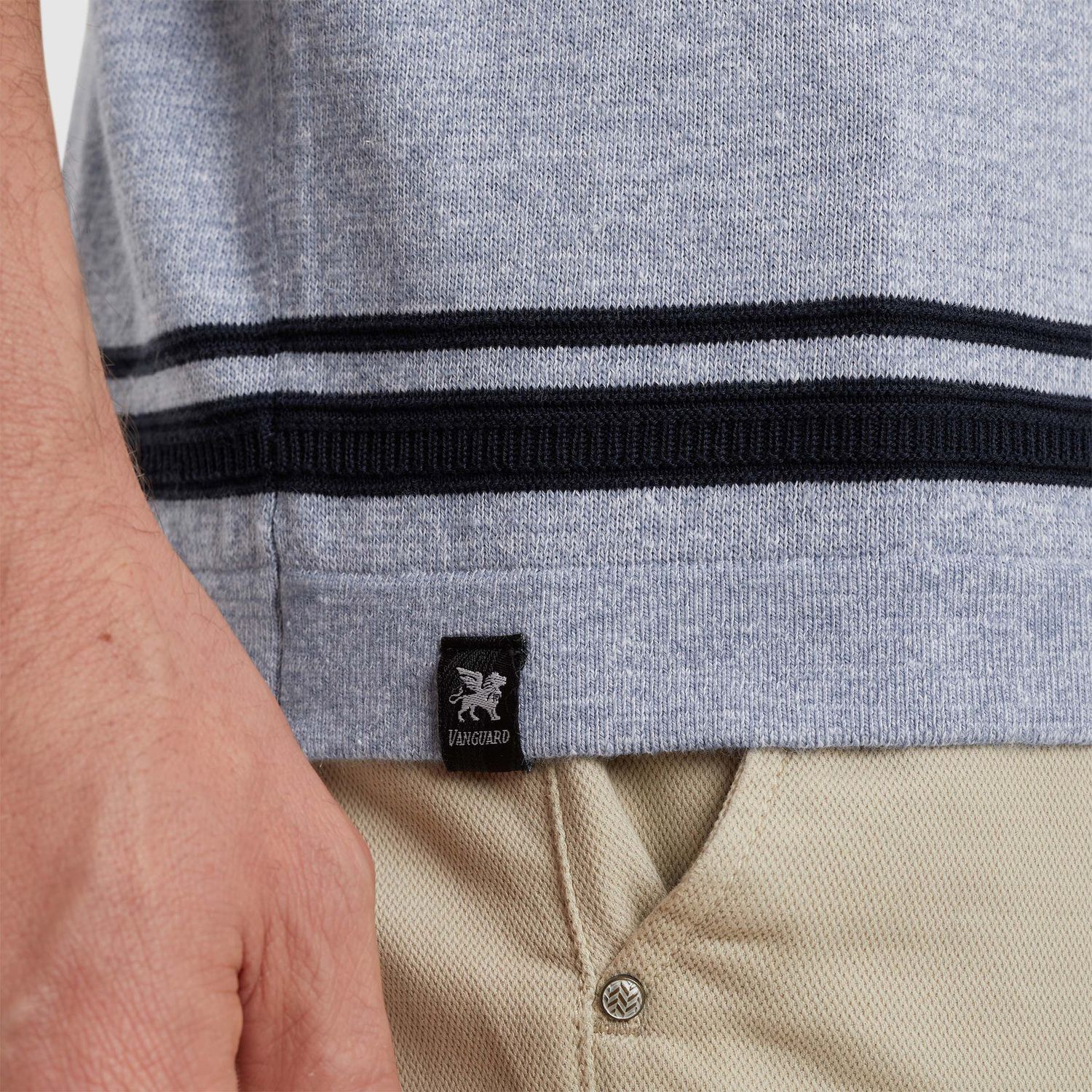 Vanguard | T-shirt van katoen/linnen VTSS2502505-5407