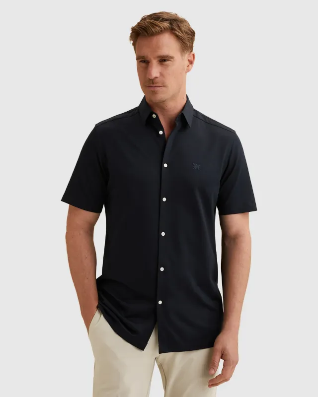 Vanguard Elevated Knit shirt met korte mouwen
