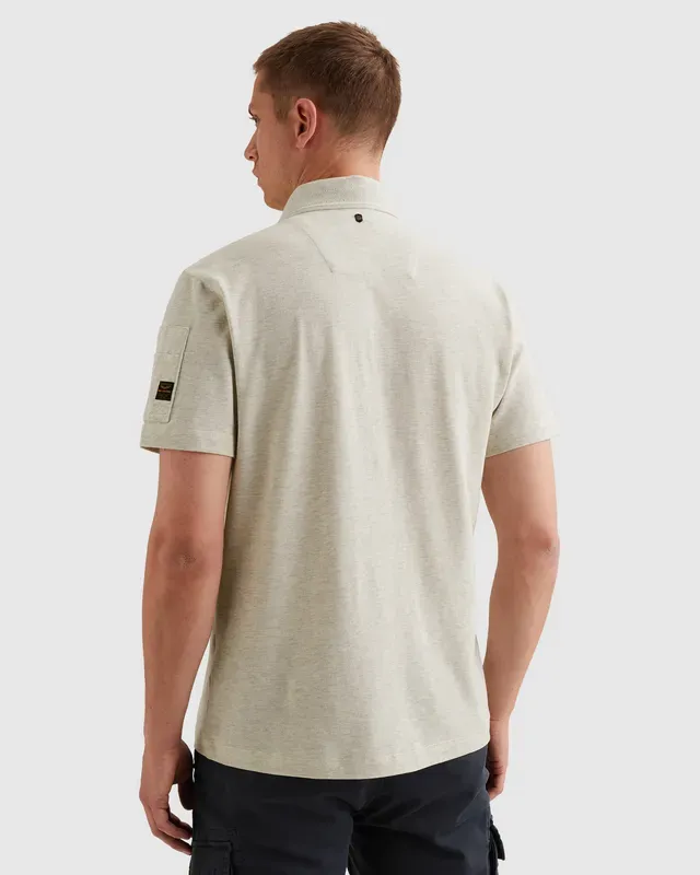 PME Legend Polo van 100% katoen met flight pocket