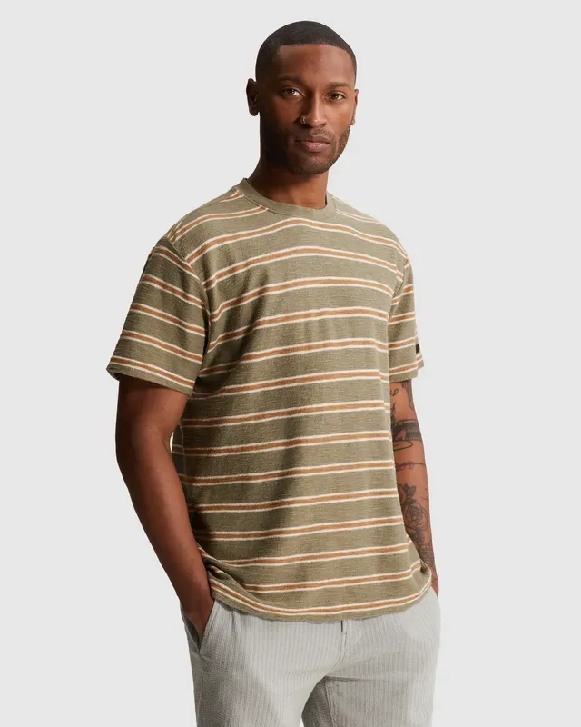 Cast Iron Relaxed fit T-shirt van jersey