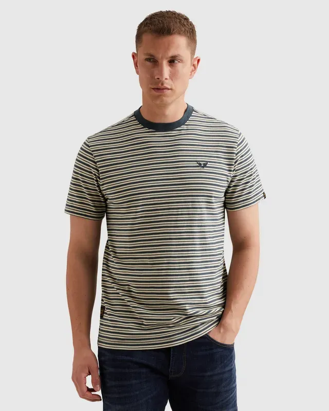 PME Legend T-shirt met streeppatroon