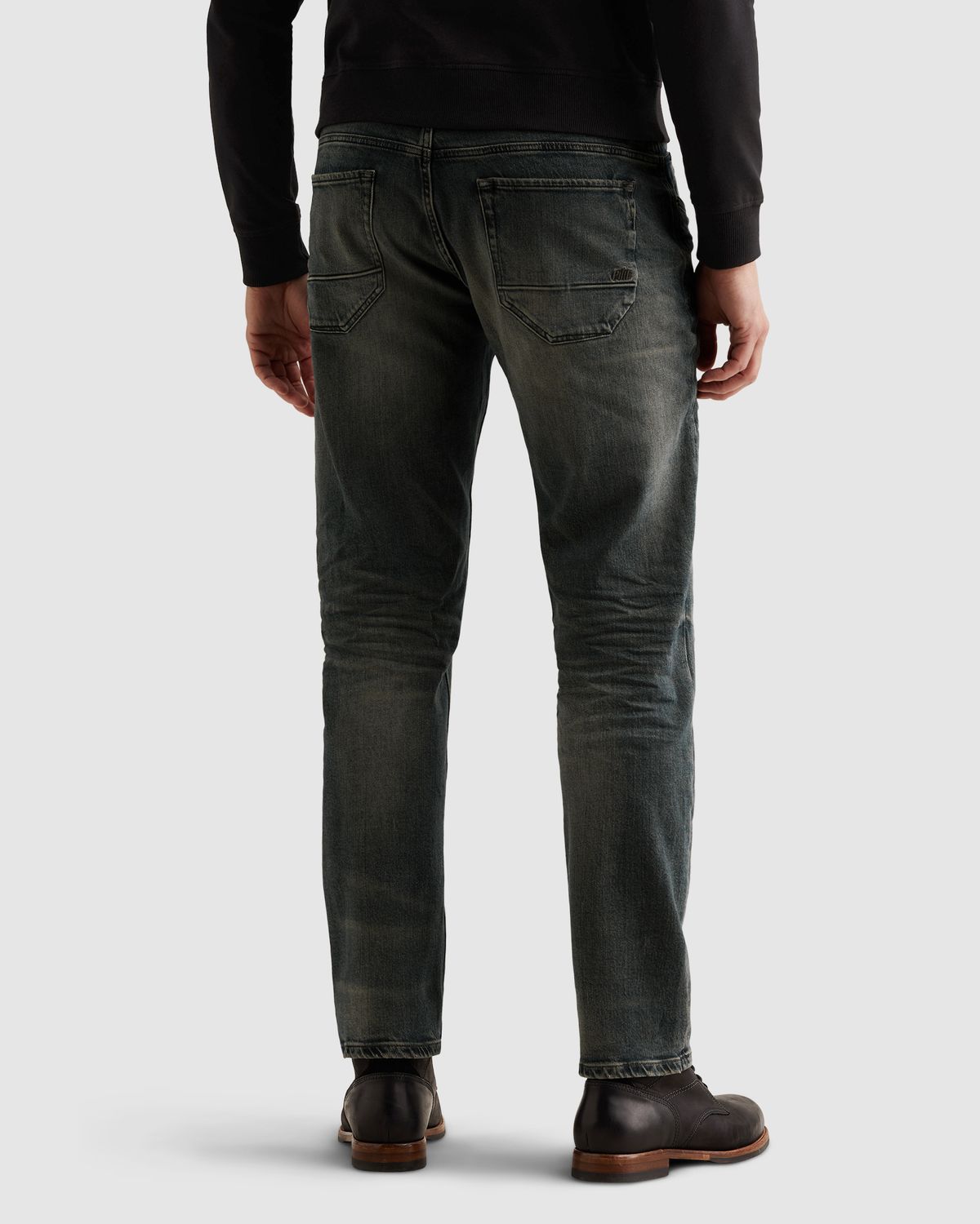 PME Legend Wingload relaxed fit jeans met destroy- en repair details