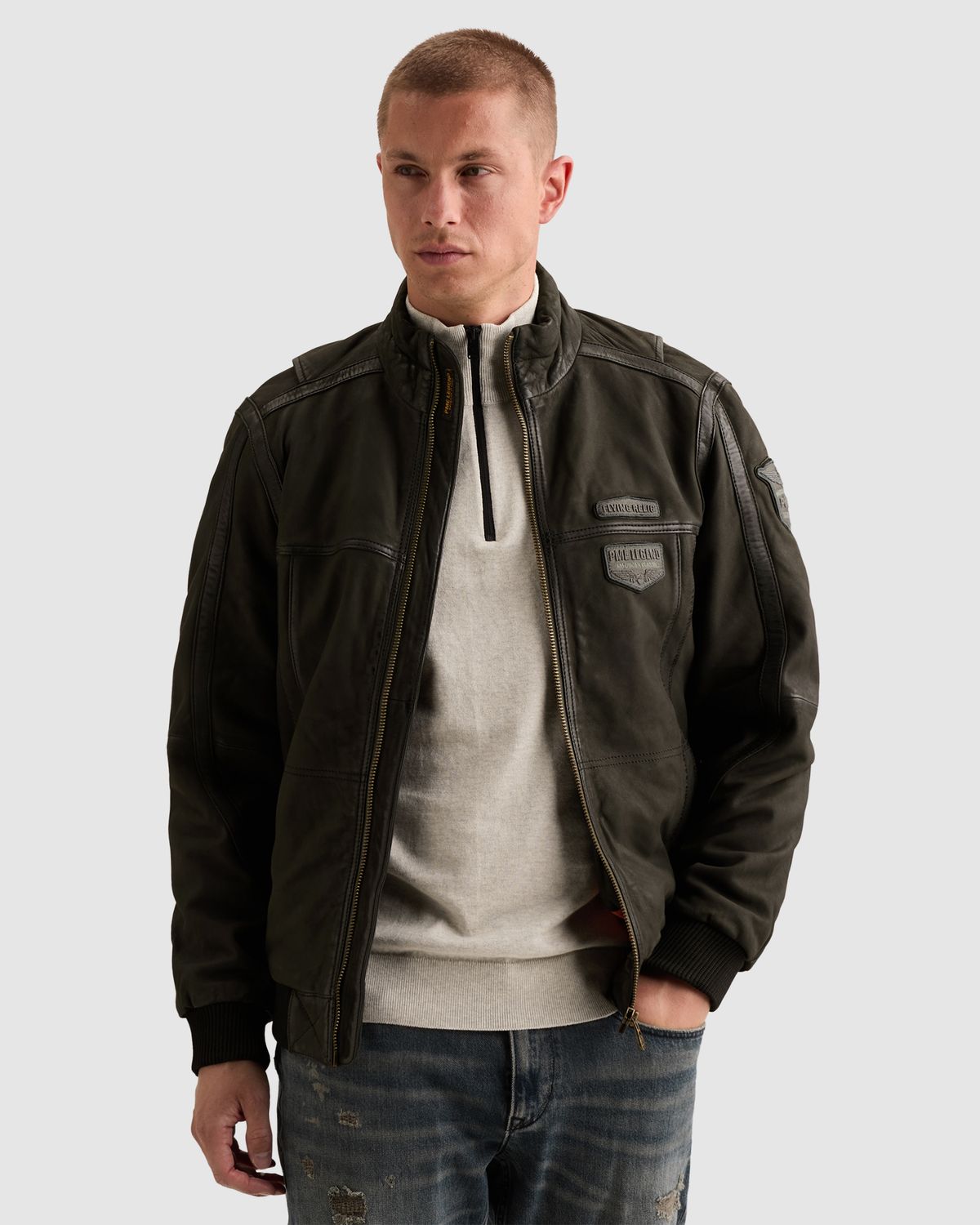 PME Legend Air Bridge leren jas