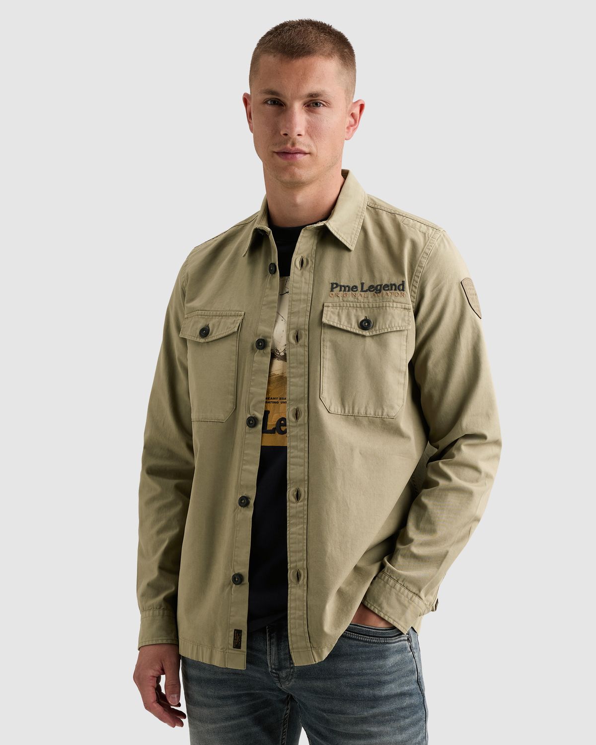 PME LegendOvershirt met backprint