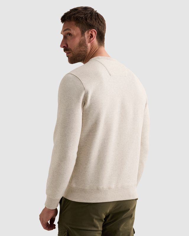 PME Legend Sweatshirt met raglanmouwen en flight pocket