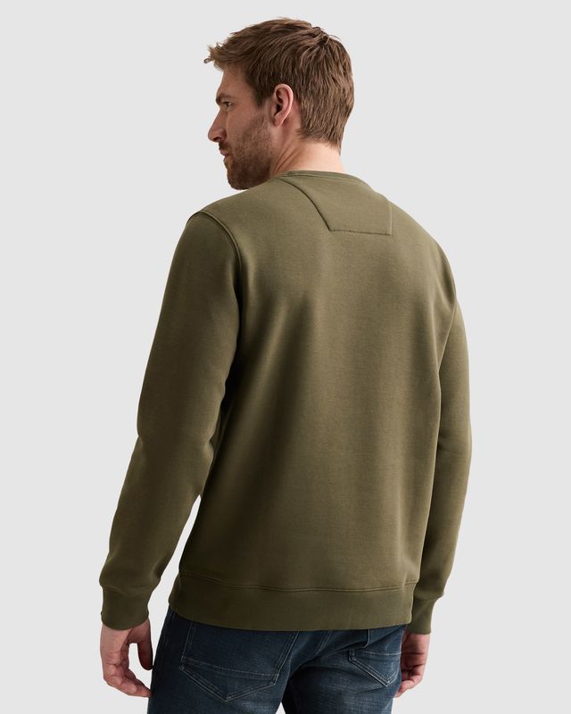 PME Legend Sweatshirt met raglanmouwen en flight pocket