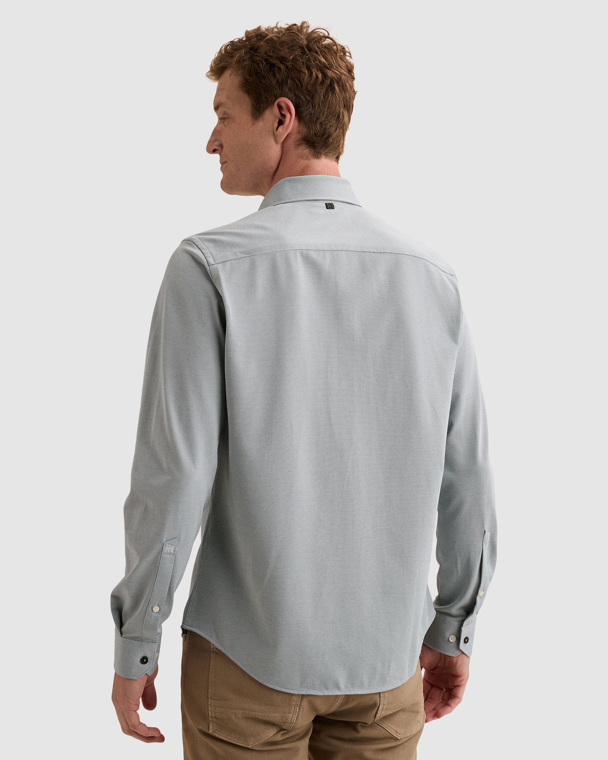 Vanguard Elevated Knit shirt met tweekleurig effect