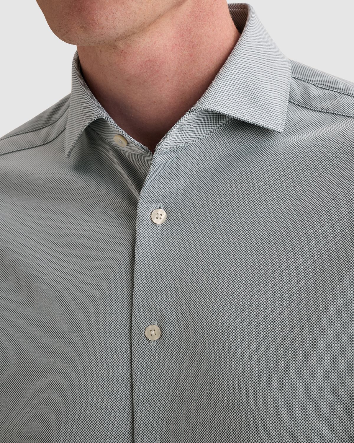 Vanguard Elevated Knit shirt met tweekleurig effect