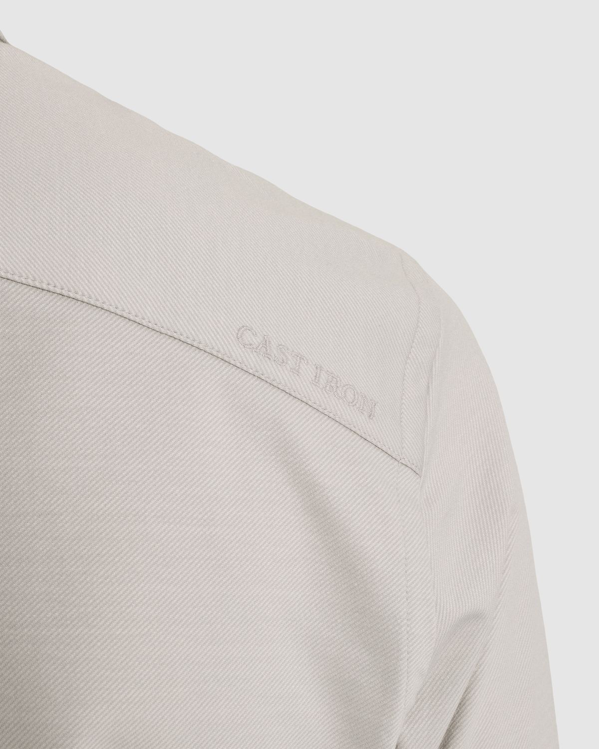 Cast Iron Overhemd van twill jersey met kentkraag