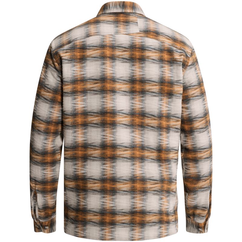Cast Iron Overshirt met ruitpatroon en knoopsluiting