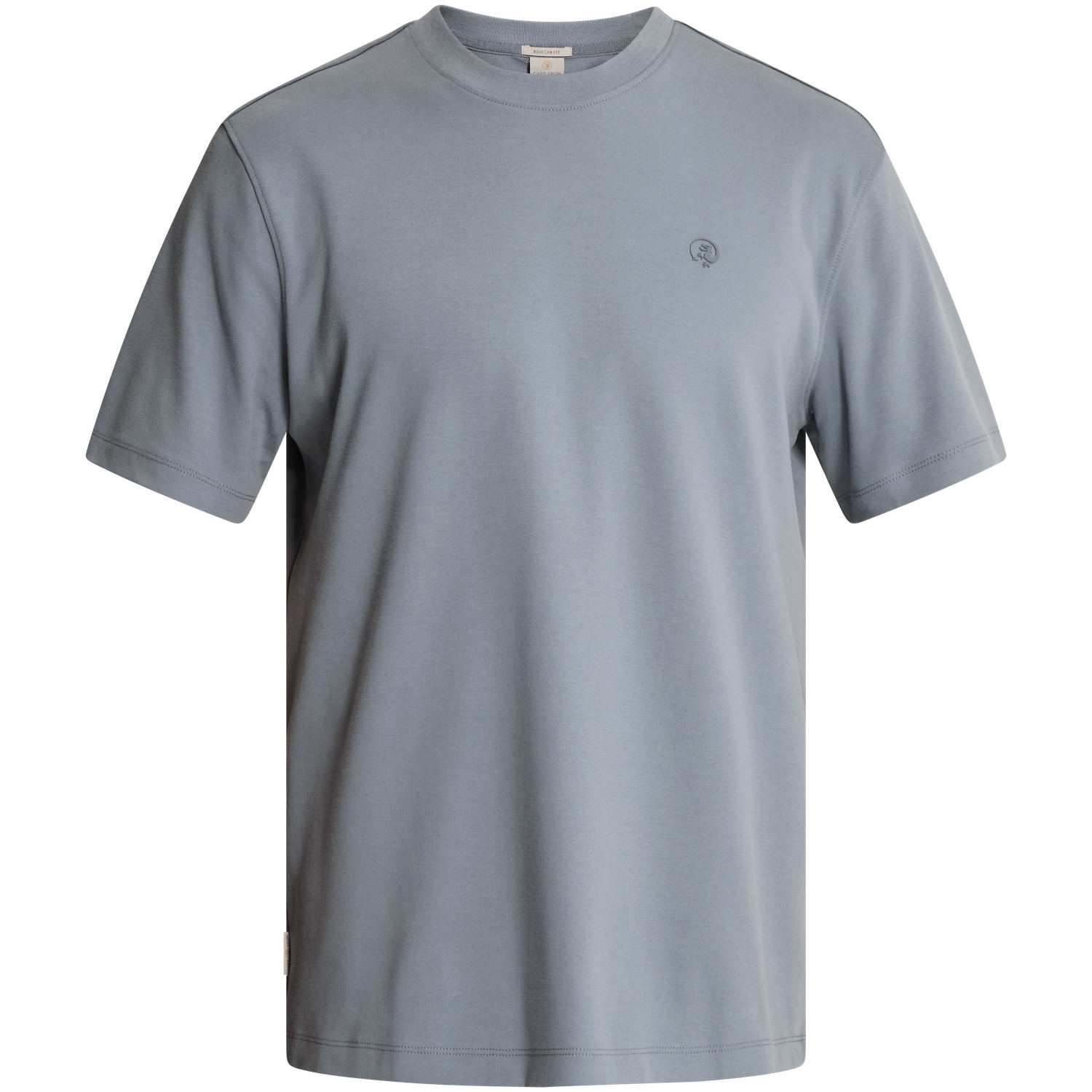 Cast Iron Regular fit T-shirt van interlock jersey