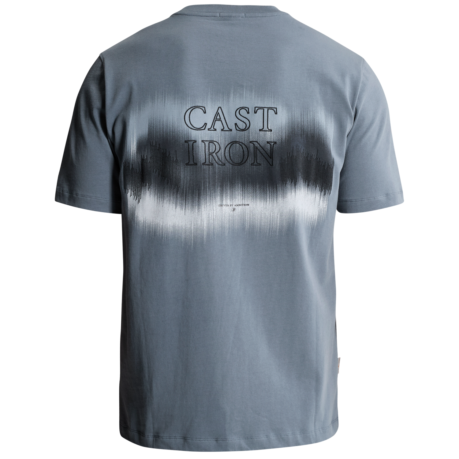 Cast Iron Relaxed fit T-shirt met artwork op de achterkant