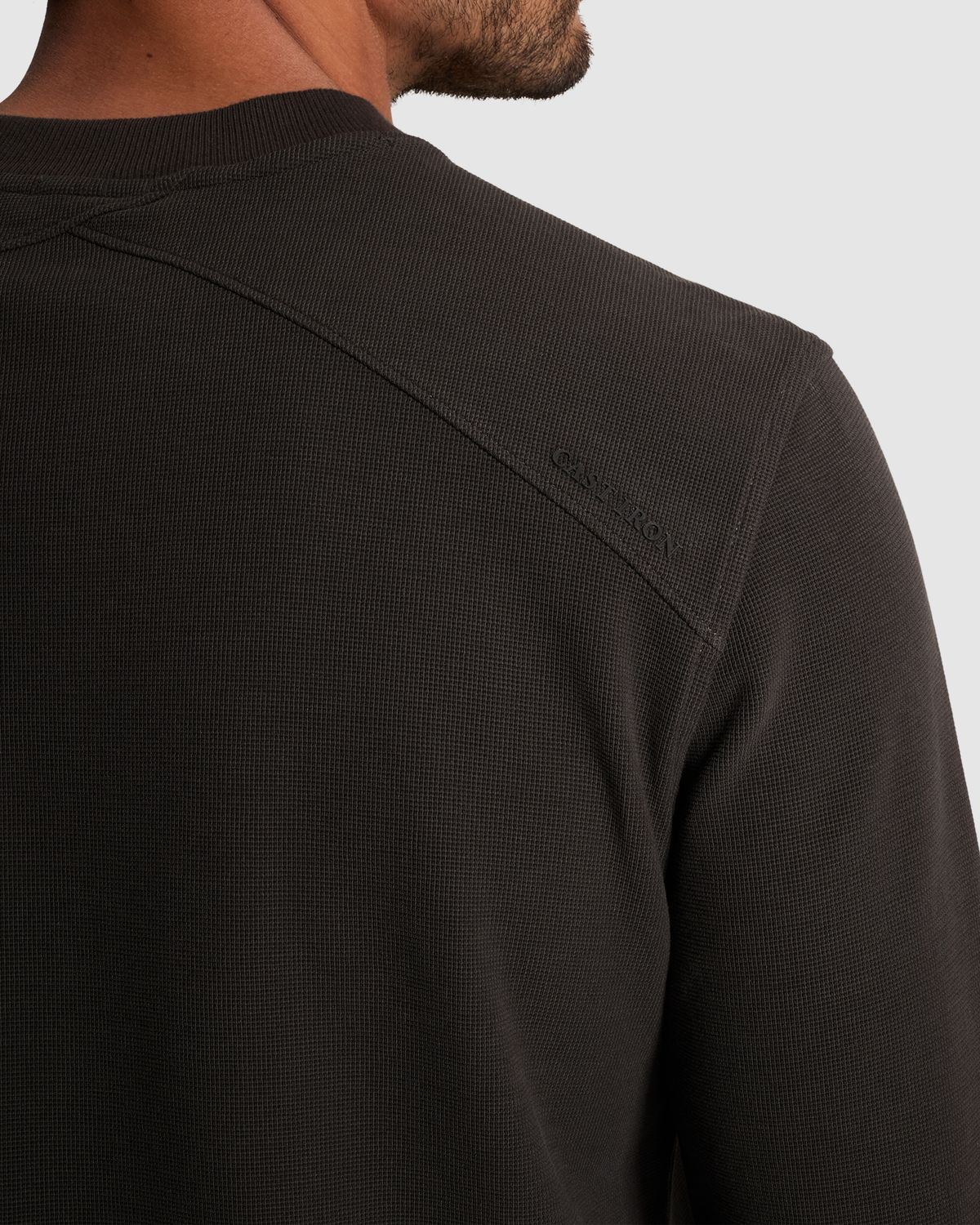 Cast Iron Regular fit T-shirt met lange mouwen