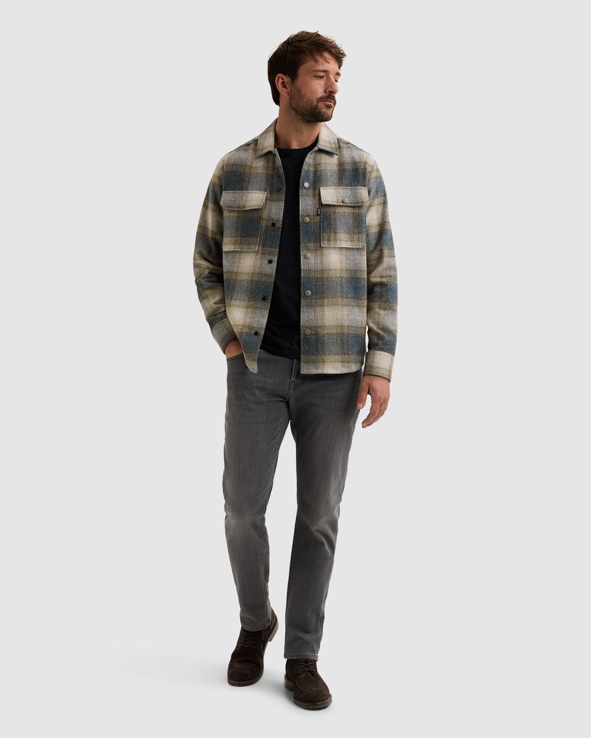 Vanguard Overshirt met ruitpatroon