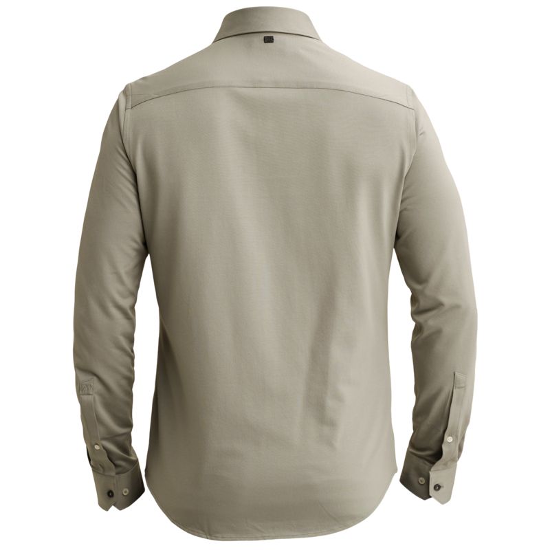 Vanguard Elevated Knit Shirt met widespread kraag