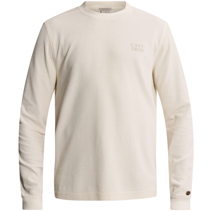 Cast Iron Regular fit T-shirt met lange mouwen