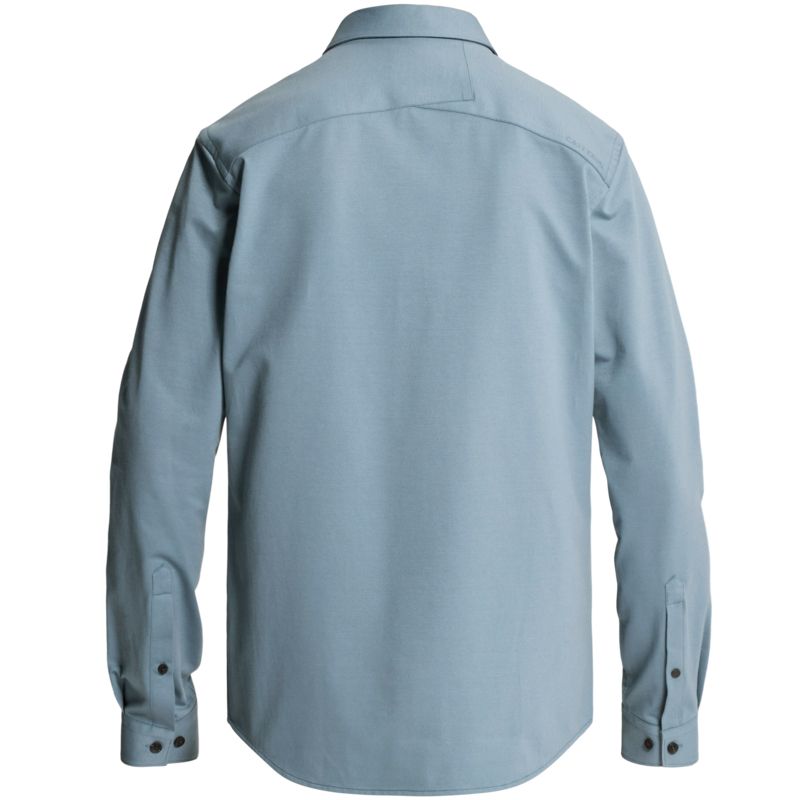 Cast Iron Overhemd van twill jersey met kentkraag