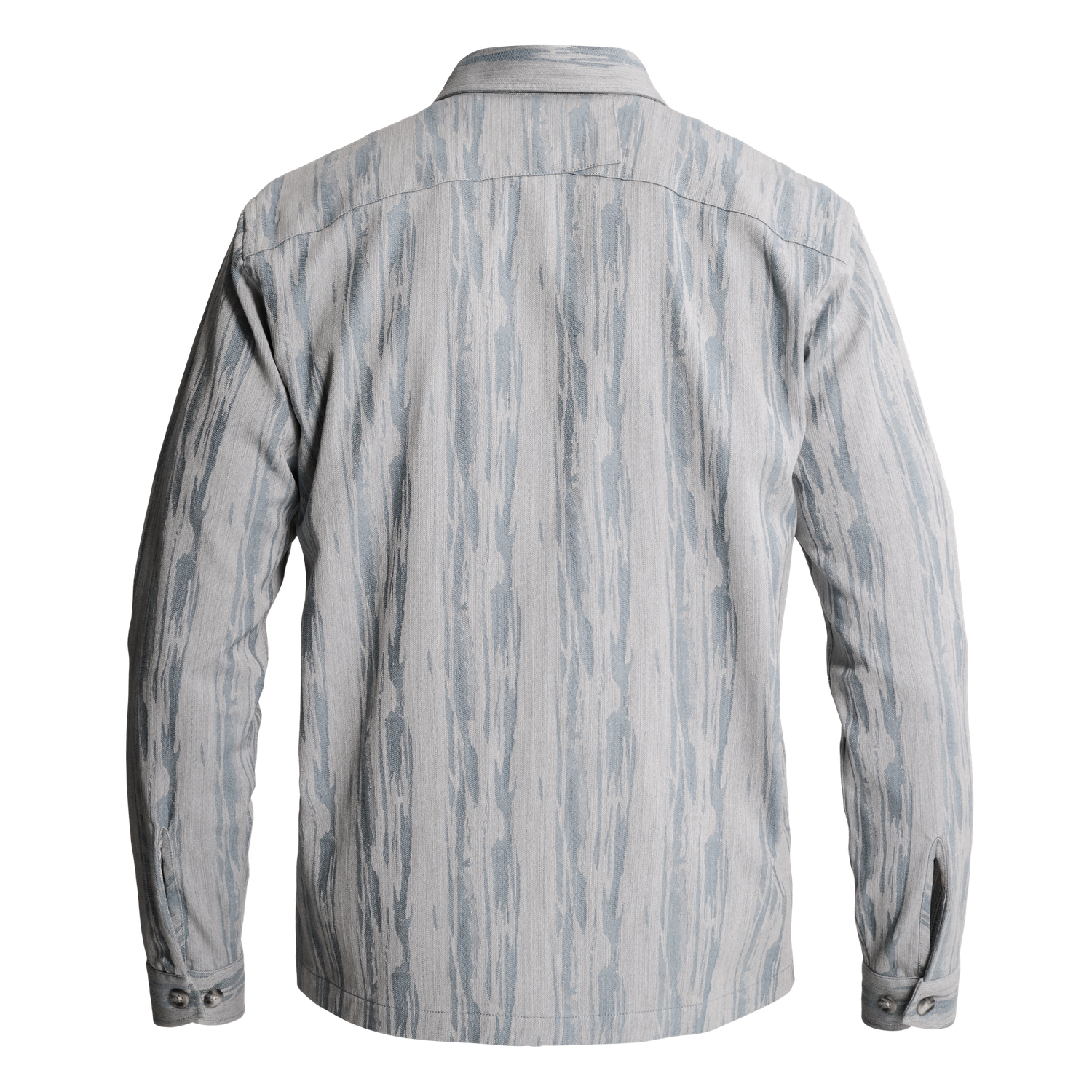 Cast Iron Overshirt met jacquardpatroon en borstzak