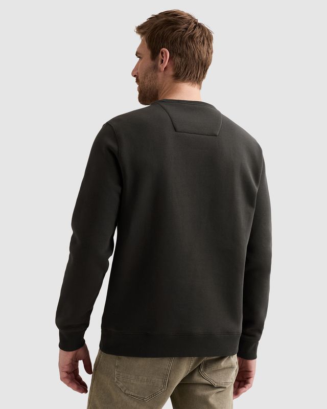 PME Legend Sweatshirt met crewneck en tonale badge