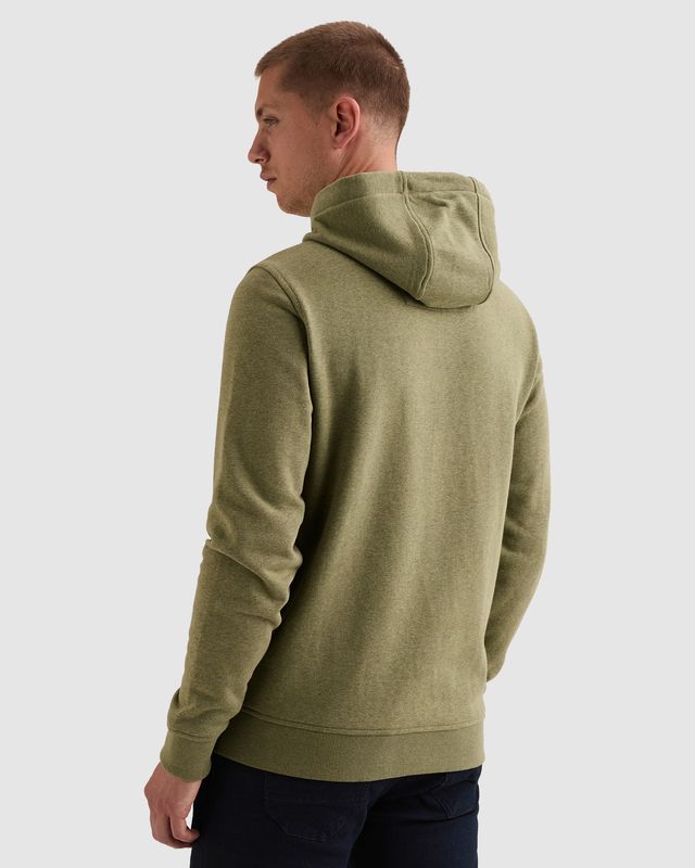 PME Legend Hoodie met rubberen badge en kangoeroezak