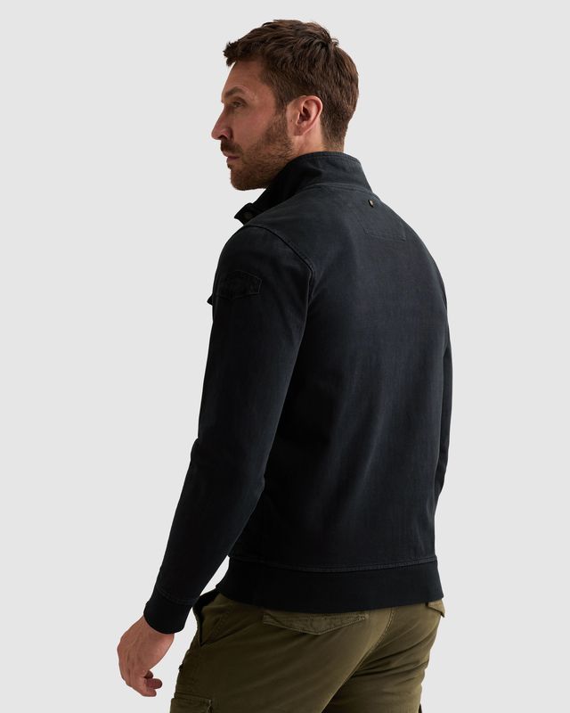 PME Legend Cargo sweat jacket met ritssluiting