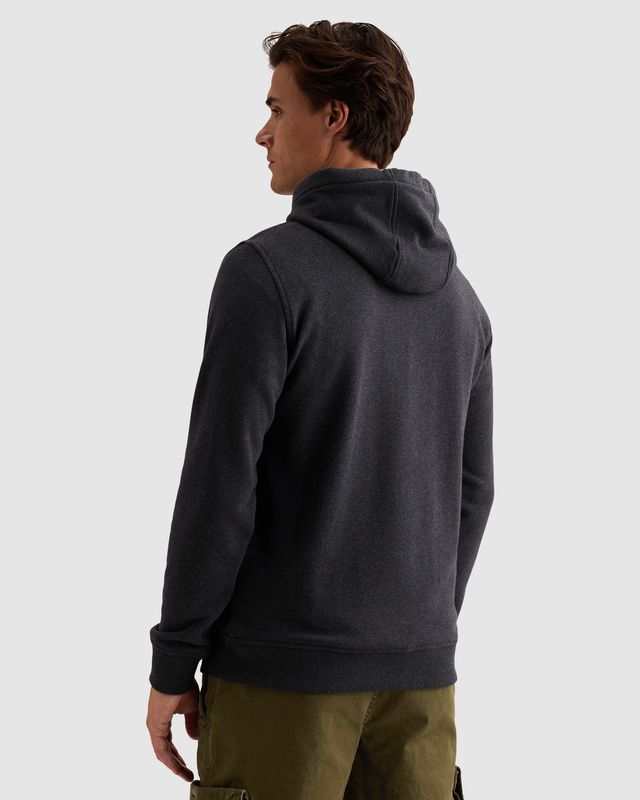 PME Legend Hoodie met rubberen badge en kangoeroezak