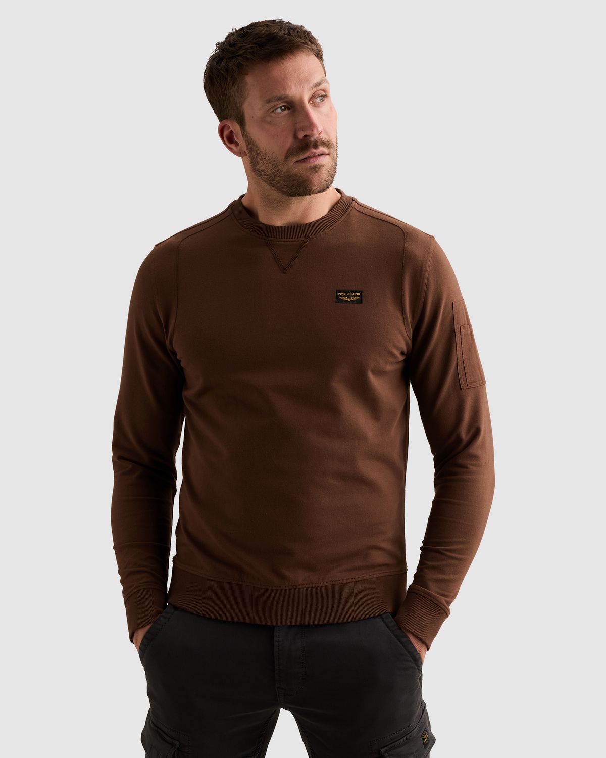 PME Legend American Classic sweatshirt met flight pocket
