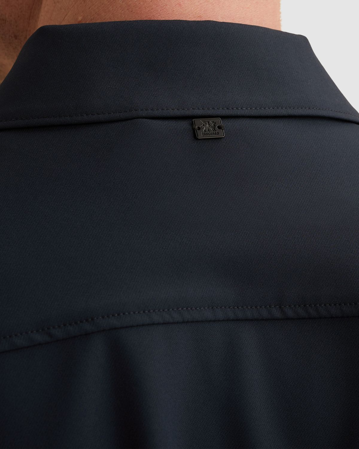 Vanguard Overshirt met ritssluiting en bi-stretch