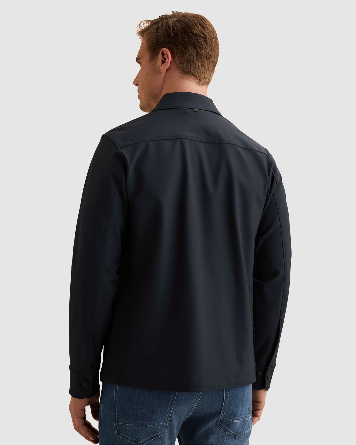 Vanguard Overshirt met ritssluiting en bi-stretch