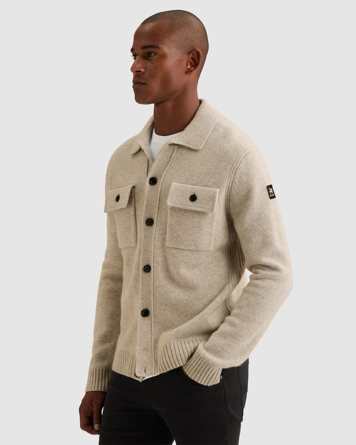Vanguard Vest van wol met knoopsluiting