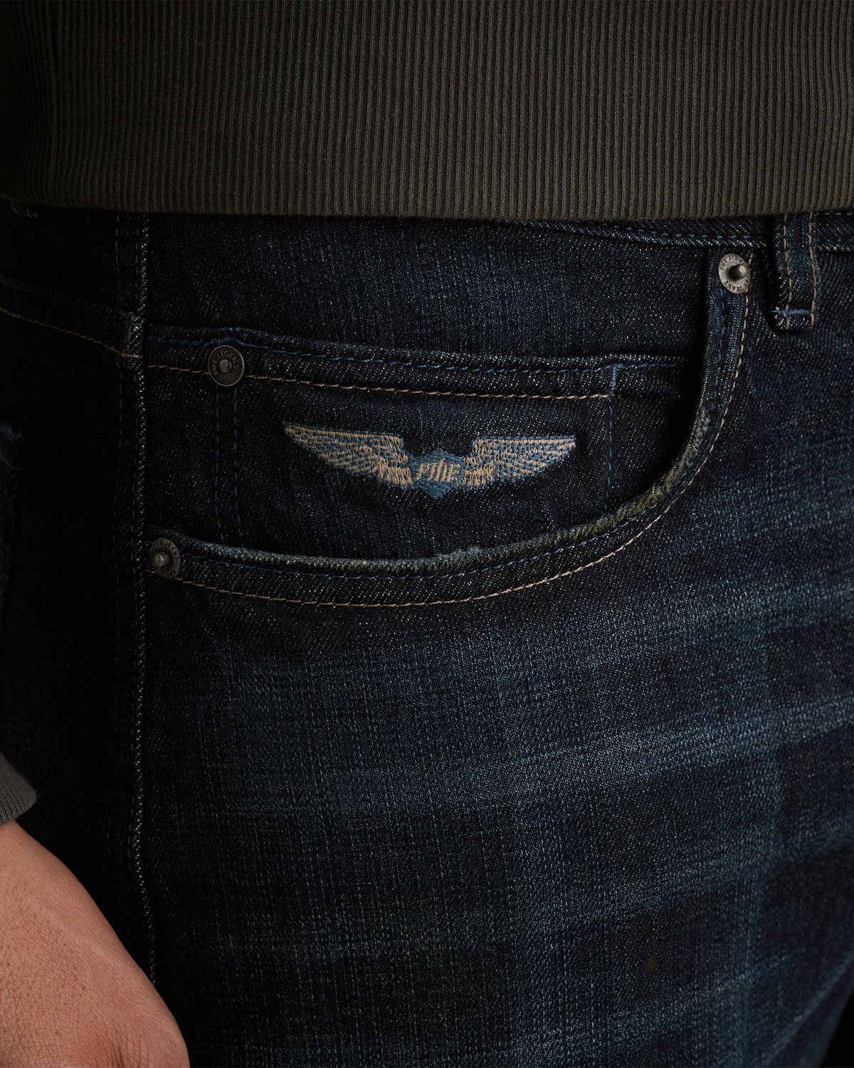 PME Legend Selvedge denim Wingload relaxed fit jeans
