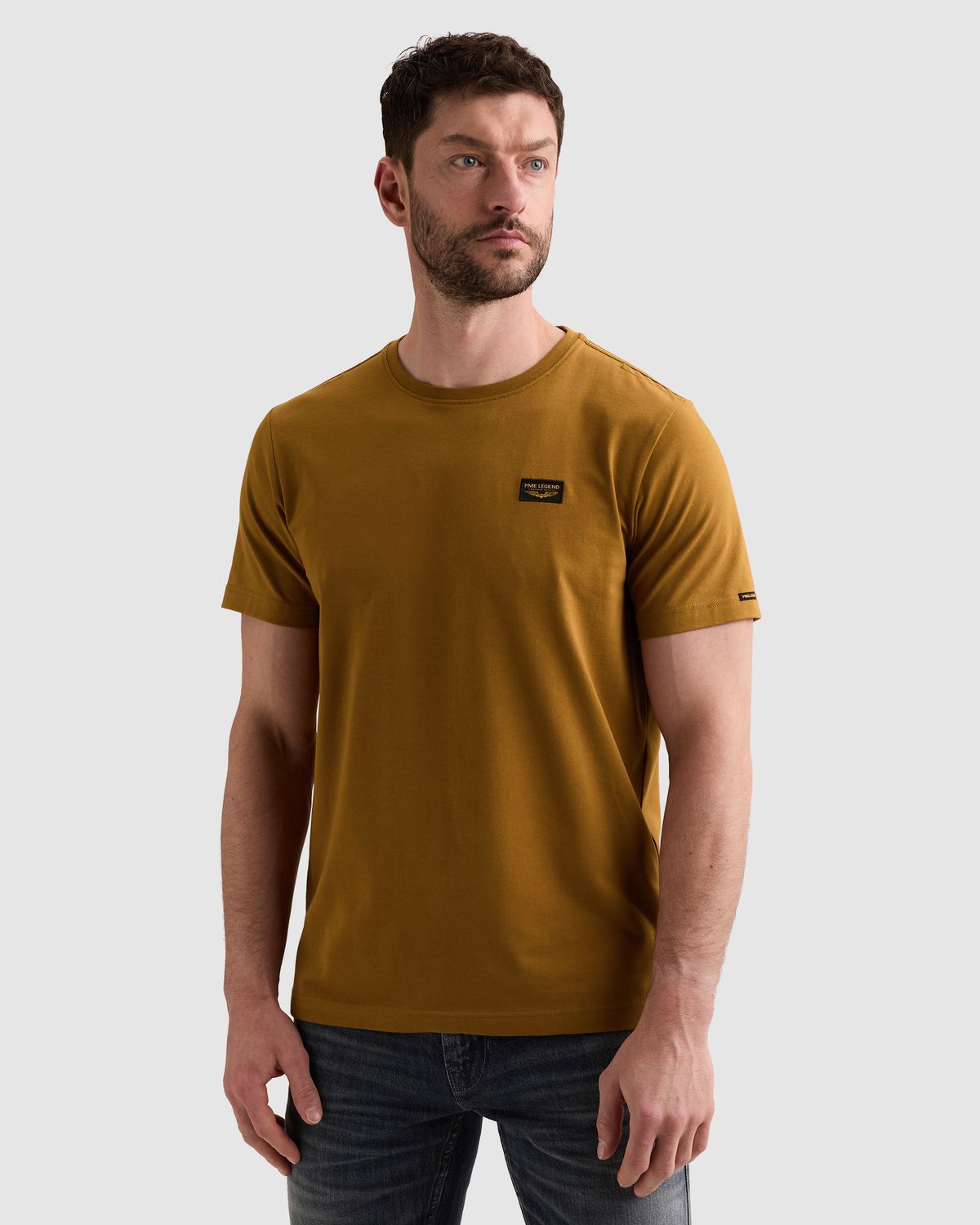 PME Legend American Classic T-shirt van katoen met stretch