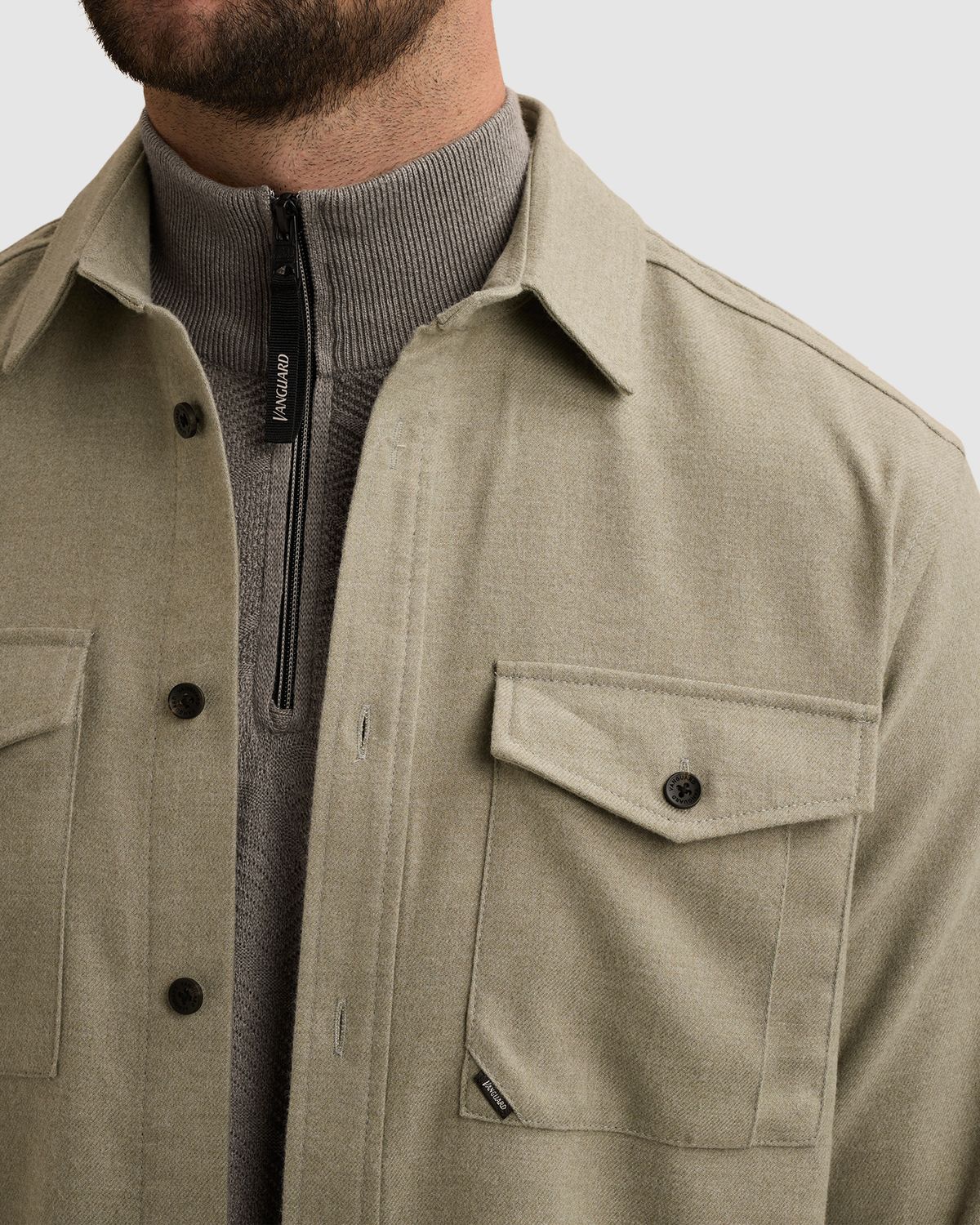 Vanguard Overshirt met knoopsluiting