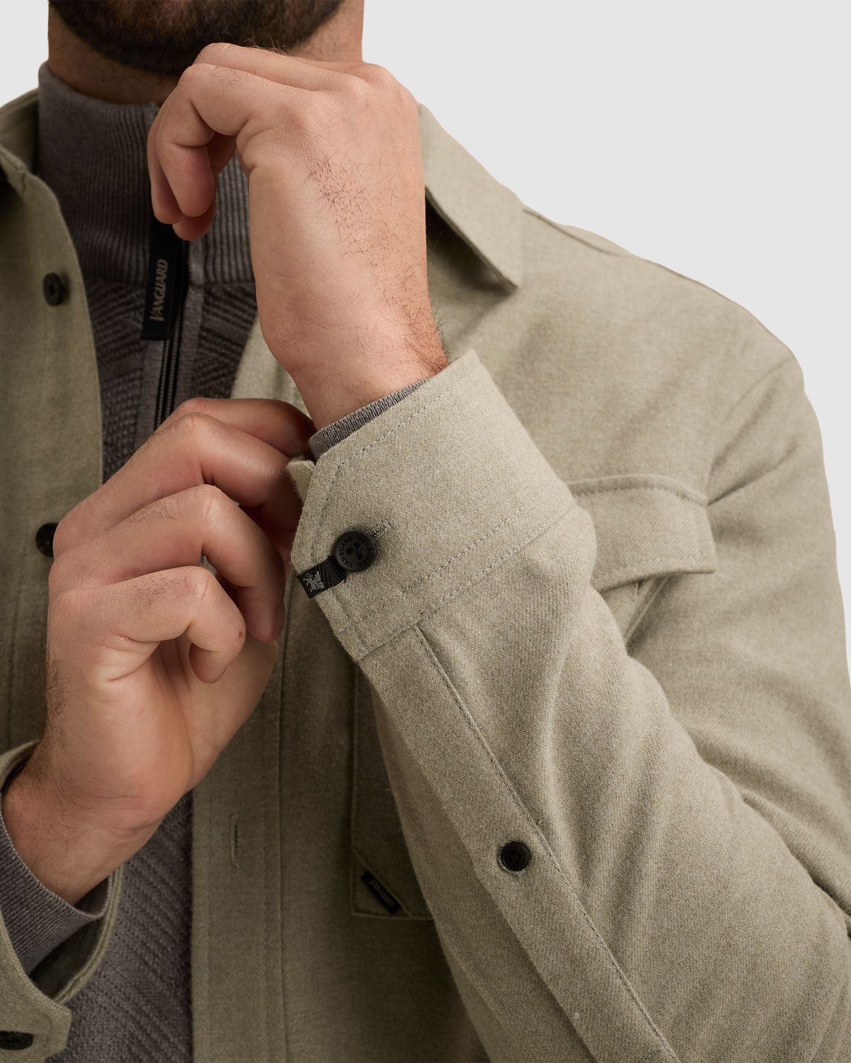 Vanguard Overshirt met knoopsluiting