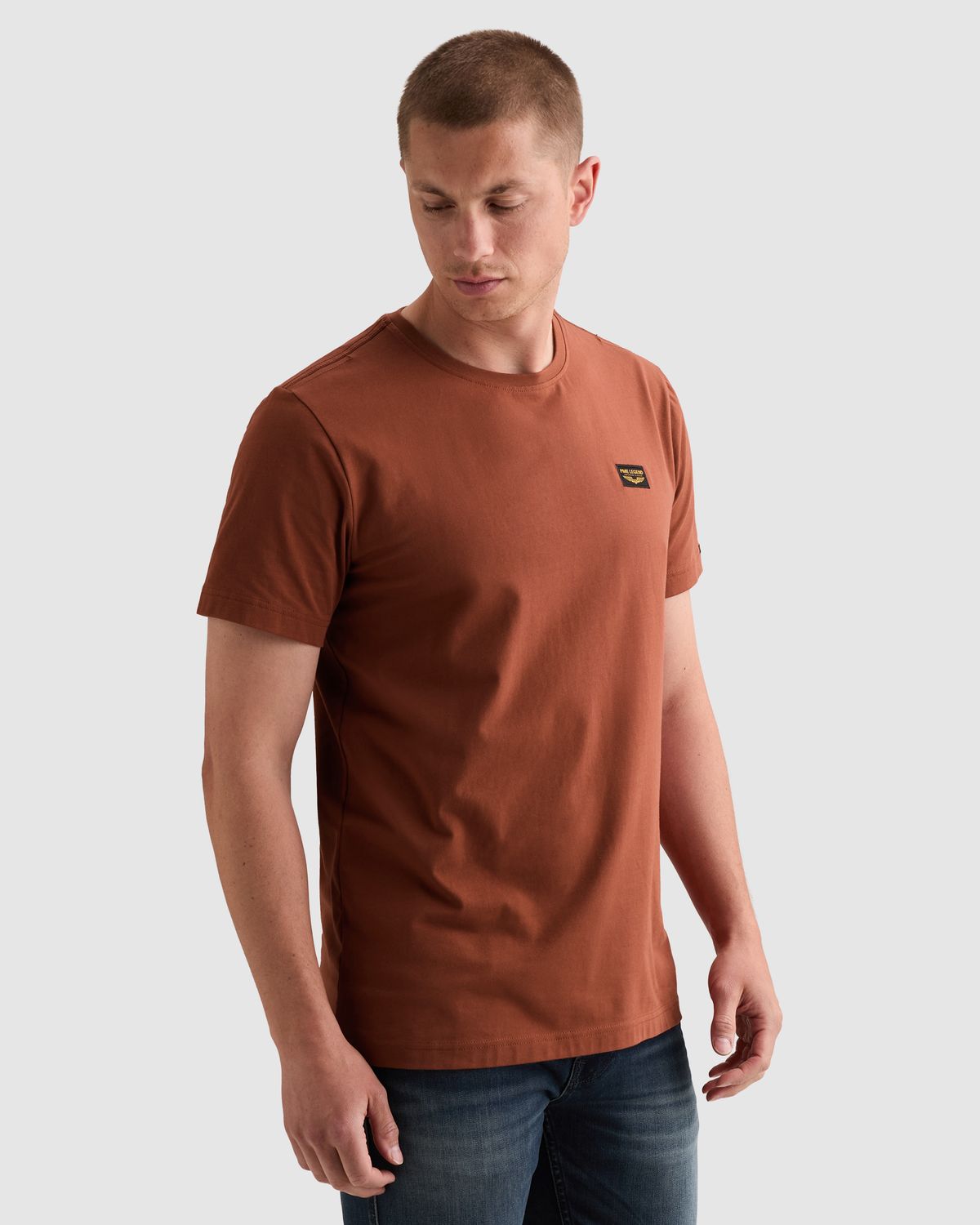 PME Legend American Classic T-shirt van katoen met stretch