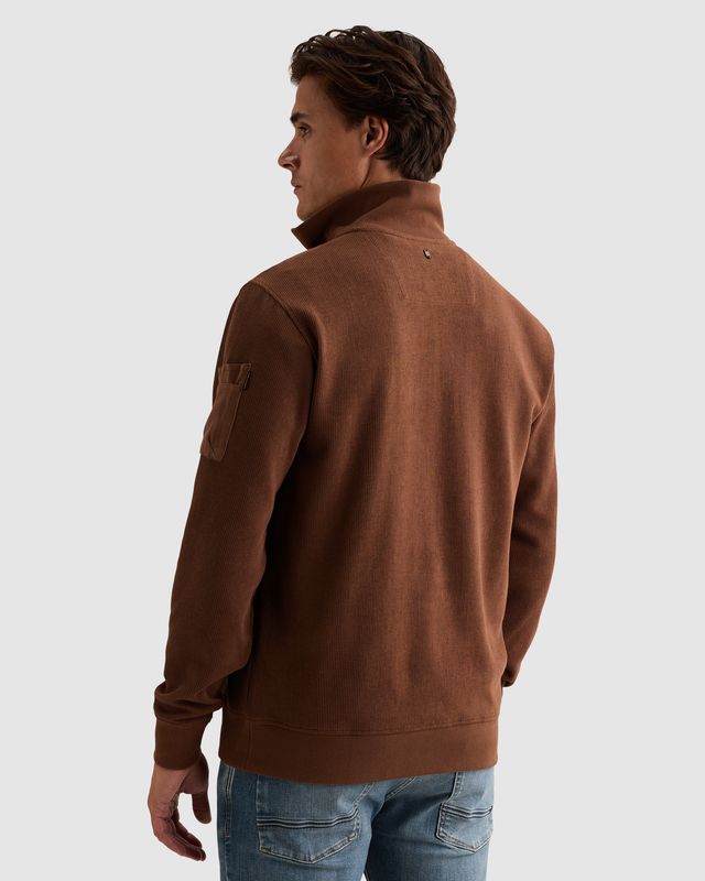 PME Legend Sweatshirt met halve rits en flight pocket