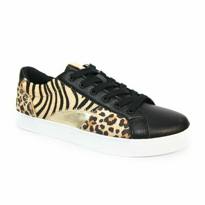 Charlize Black Fashion Trainer