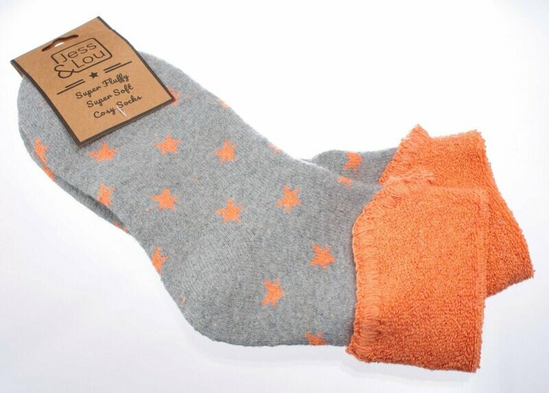 Cosy Cuff snuggly Star socks