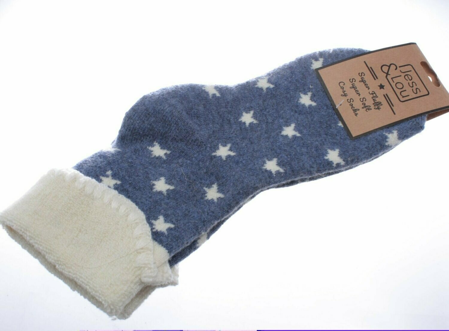 Cosy Cuff Socks with Stars