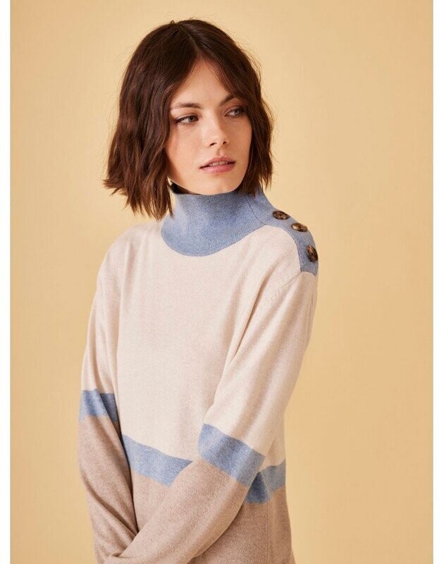 Color Block Jumper
