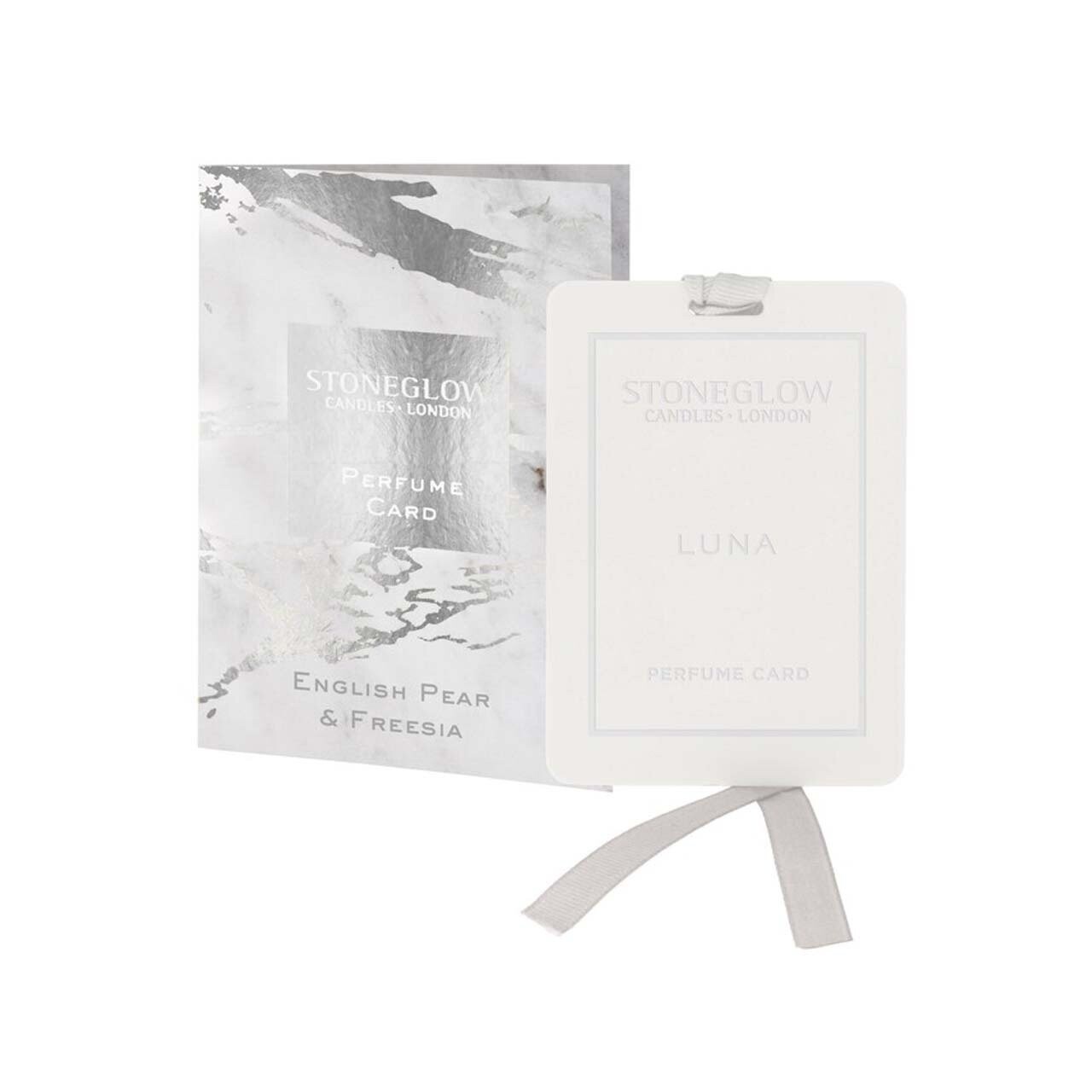 English Pear & Freesia Perfume Card