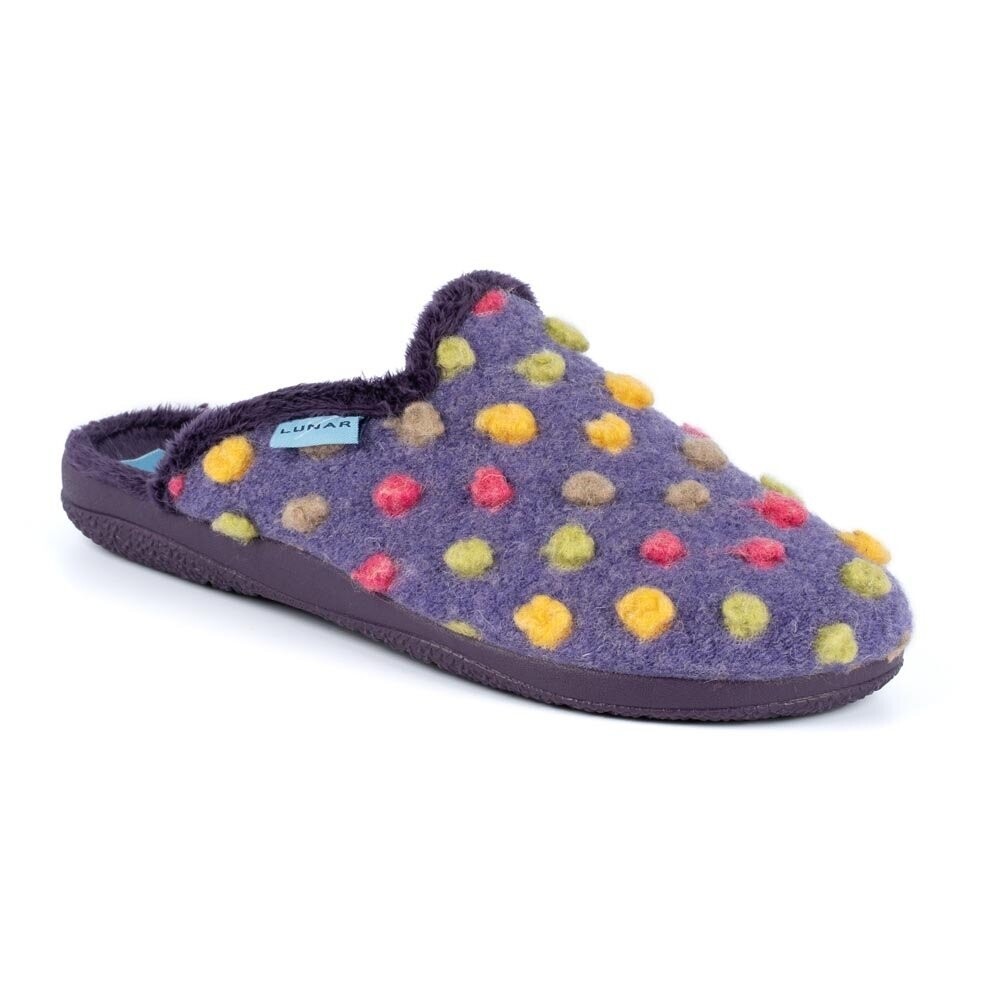 Montreal Mule Slipper Purple