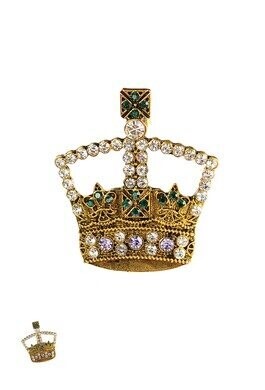 Crown Brooch