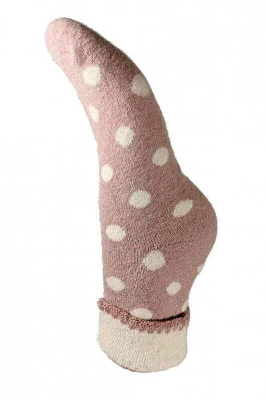 Cuff Socks with spots